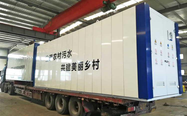 A2O+MBBR+轉(zhuǎn)盤濾池一體化污水處理設(shè)備(圖1)